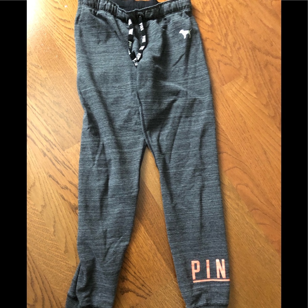 Victoria Secret Pink joggers sweatpants!xs! Good!